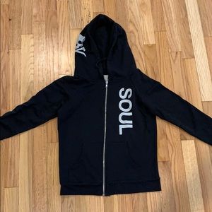 SoulCycle zip up hoodie